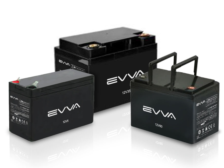 EVVA 12V 5Ah LiFePo4 4S2P Battery for UPS Power System