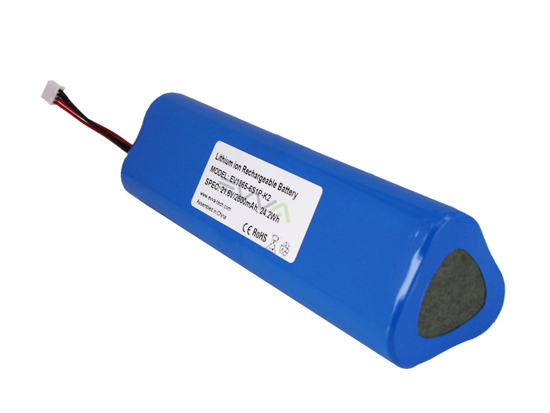 18650 6S1P 21.6V 2600mAh Lithium ion Battery Pack for Fascia Gun