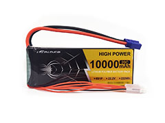 22.2V 10000mAh 25C Long Endurance Lipo Batteries for Training Drone FPV